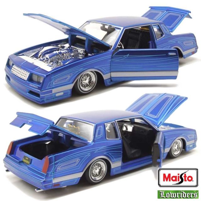 Maisto/マイスト Lowriders 1/24 ミニカー ローライダー モンテカルロ 